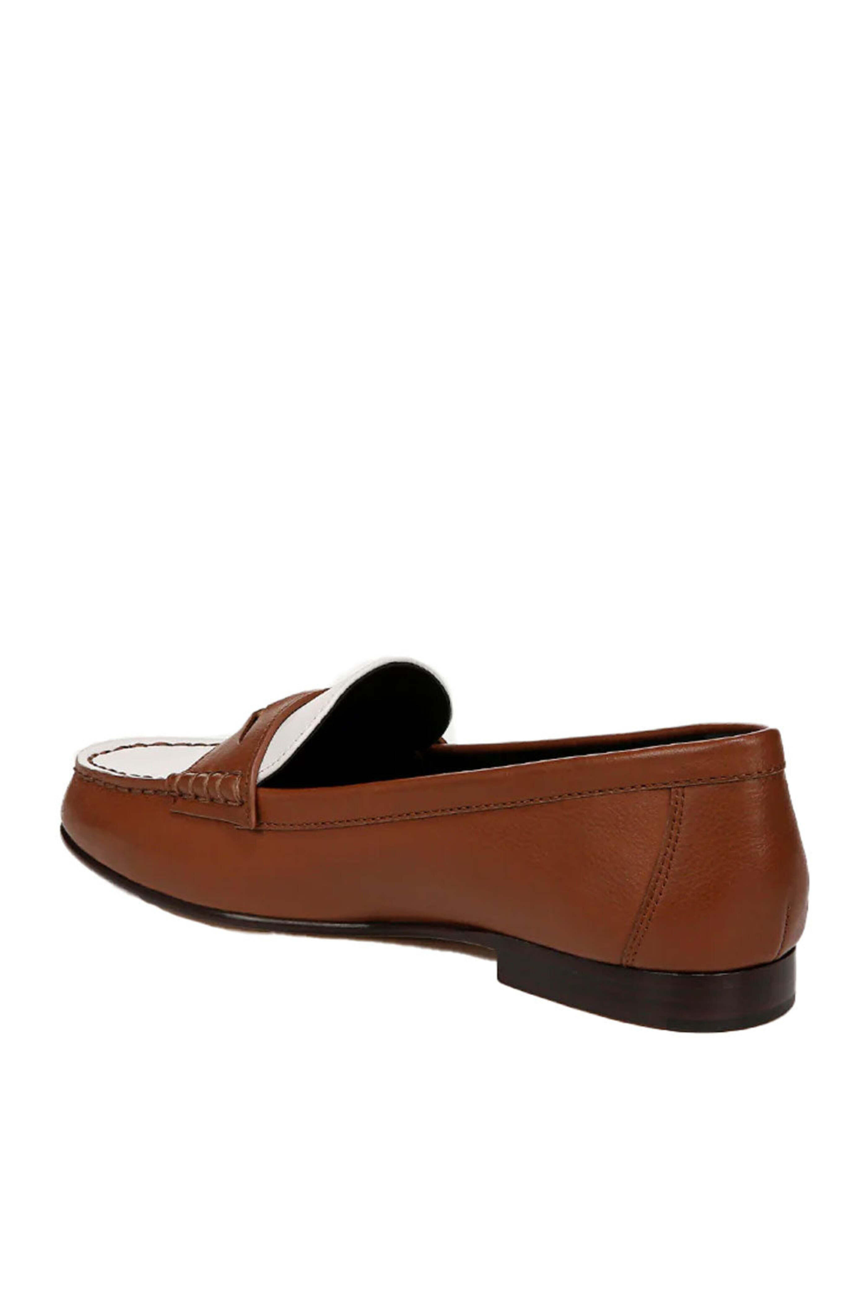 Veronica Beard - Penny Two Tone Loafer in Carmel and Lily