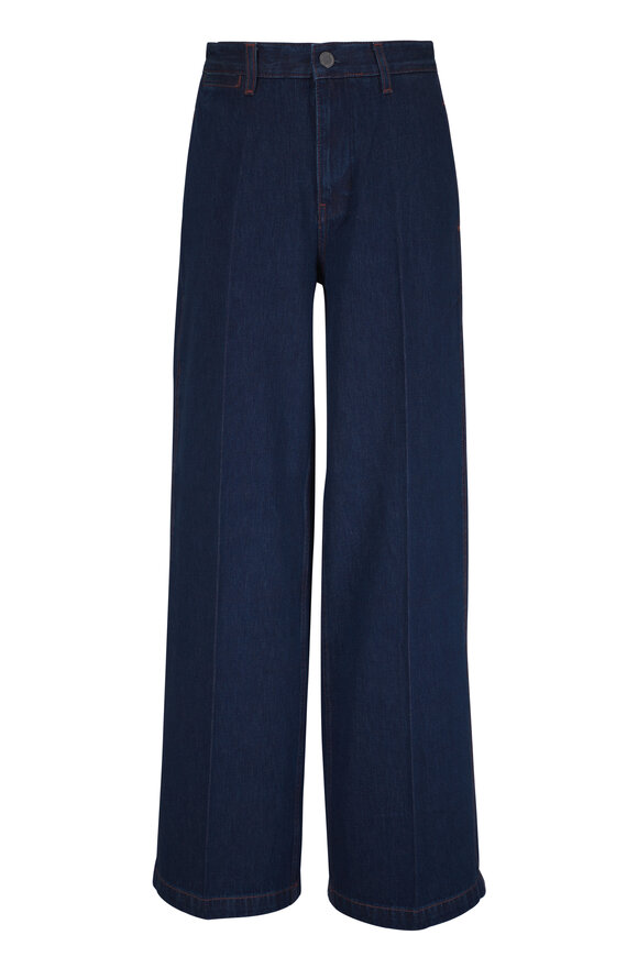 AG Deven Selvage Access High-Rise Wide Leg Jean