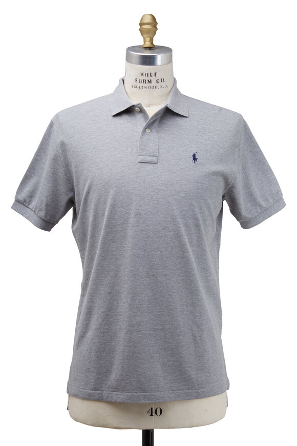 Polo Ralph Lauren - Heather Gray Cotton Polo