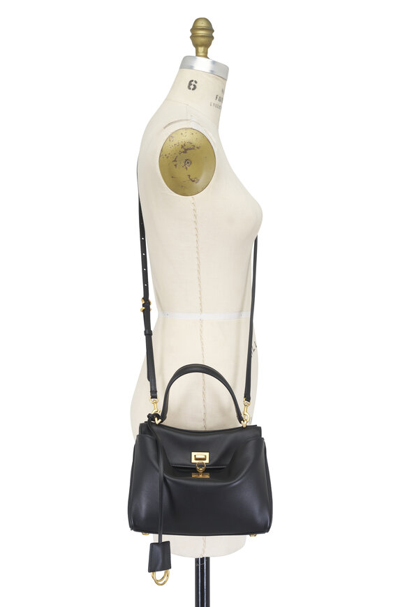 Balenciaga Mini Rodeo Black Leather Top Handle Bag - view 7