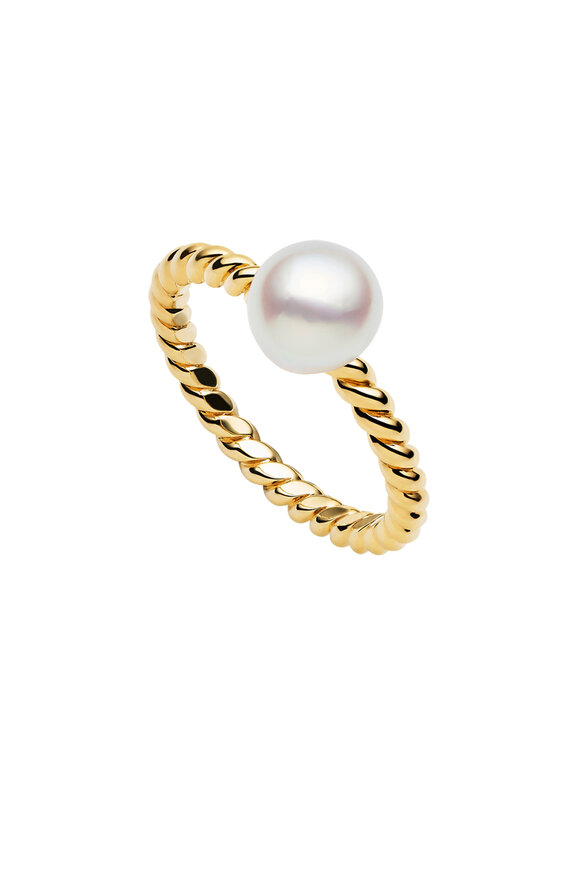 Paspaley Keshi Baroque Pearl Rope Ring