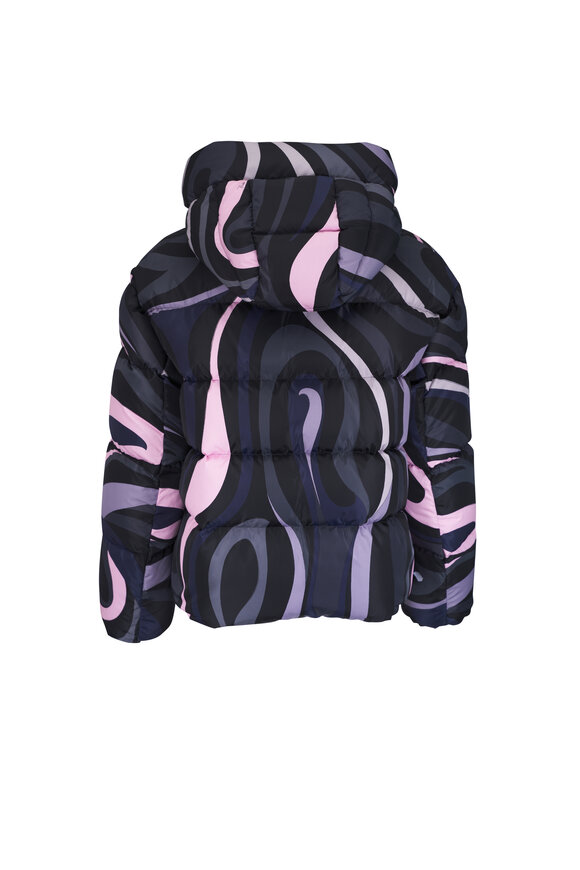 Pucci Marmo Print Down Jacket - view 3