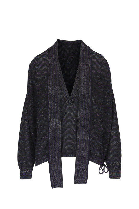 Missoni Multicolor Sequin Blouse - view 5
