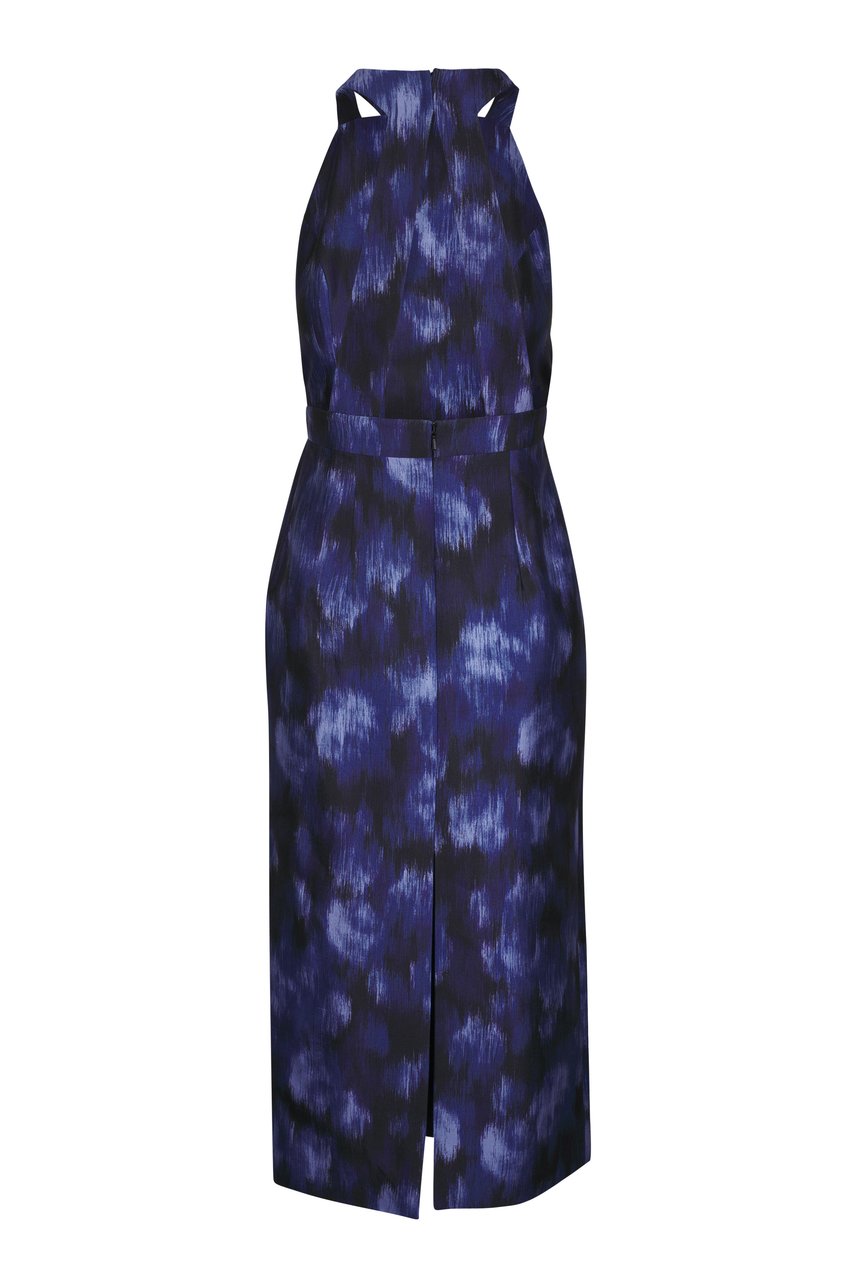 Michael Kors Collection - Floral Chiné Silk & Wool Shantung