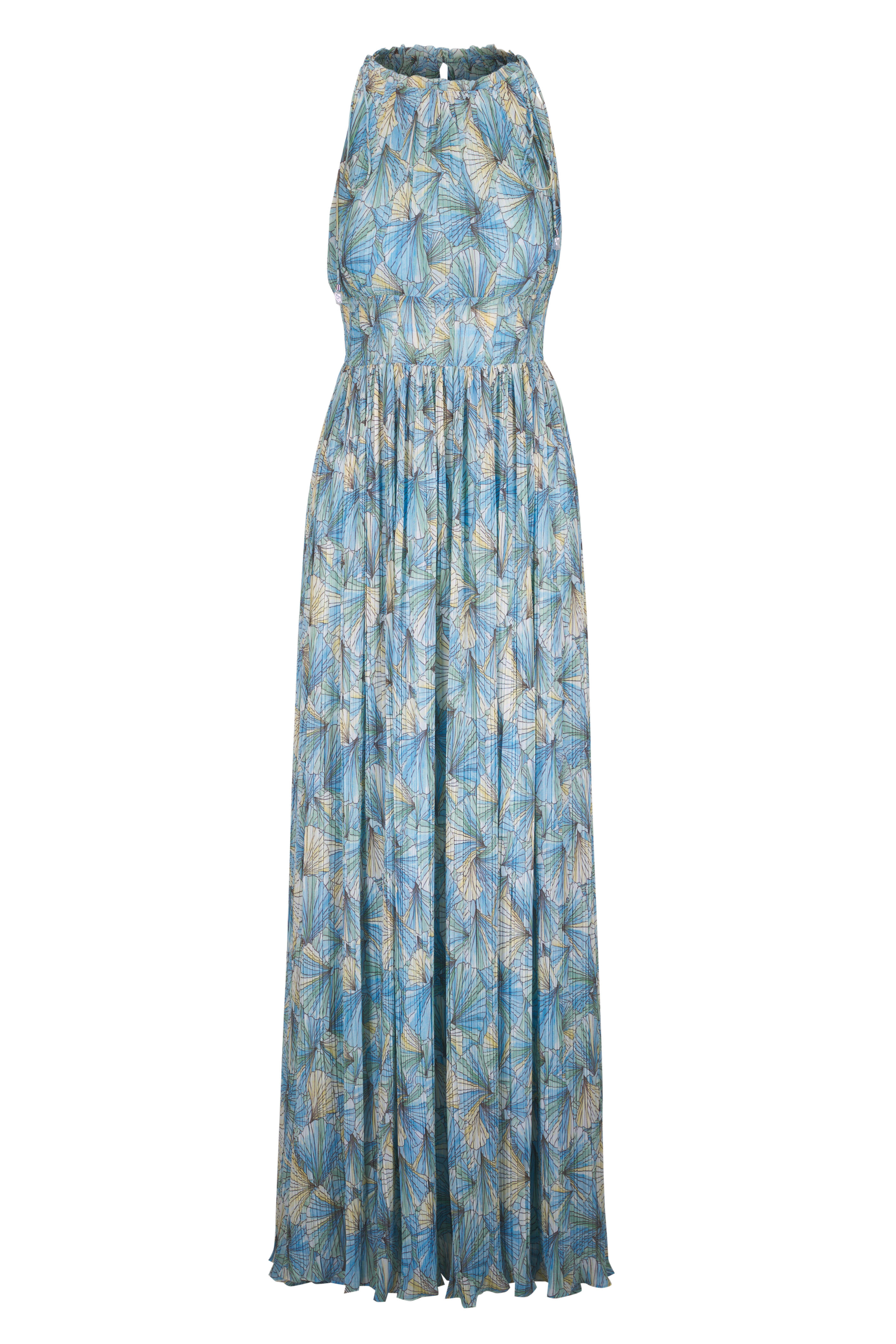 Veronica Beard - Yardley Powder Blue Multi Dress