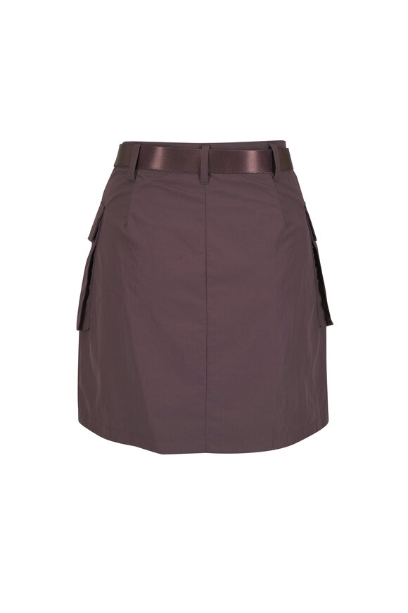 L'Agence Norene Dark Java Mini Skirt - view 2