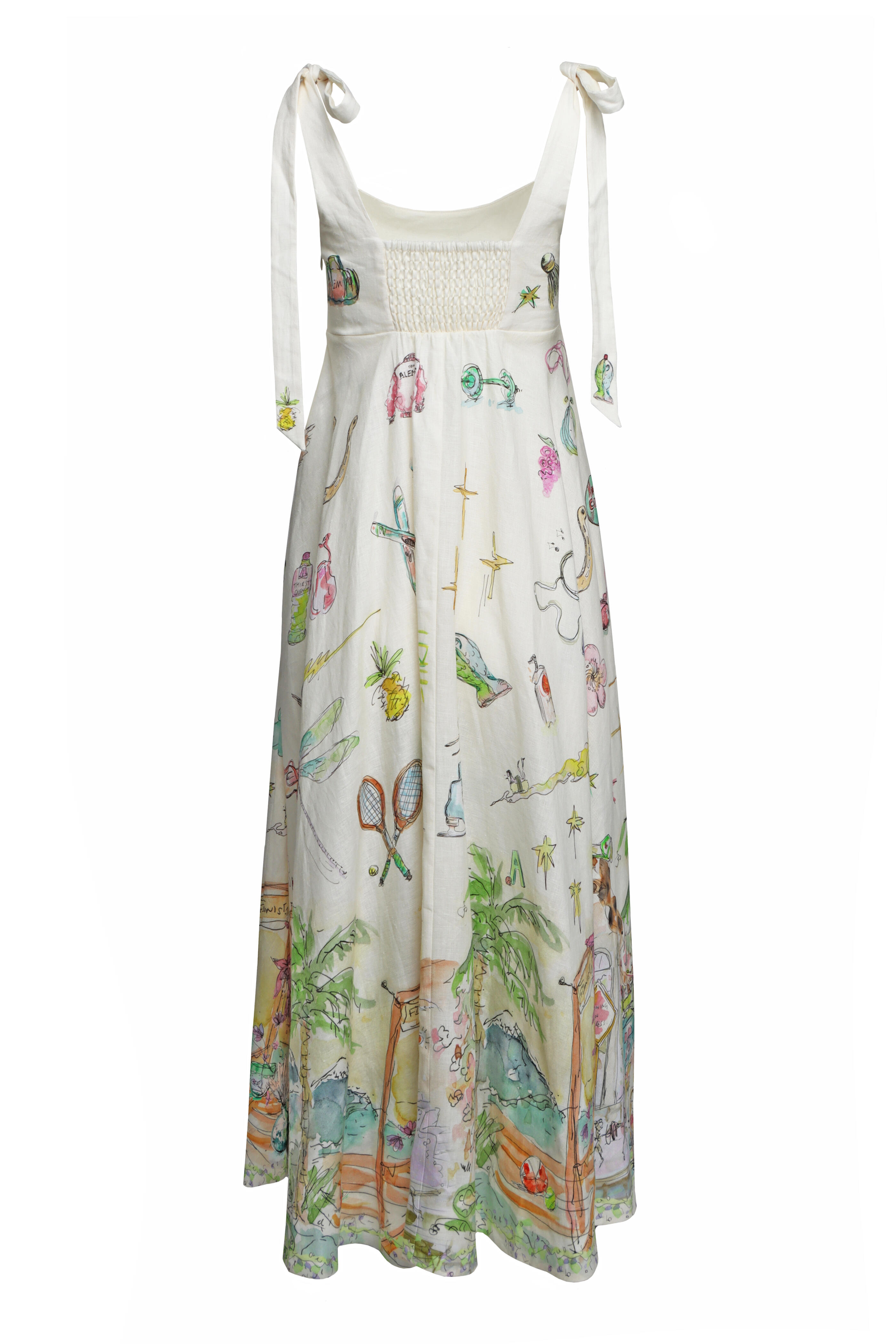 Alémais - Anouk Cream Ballet Sundress
