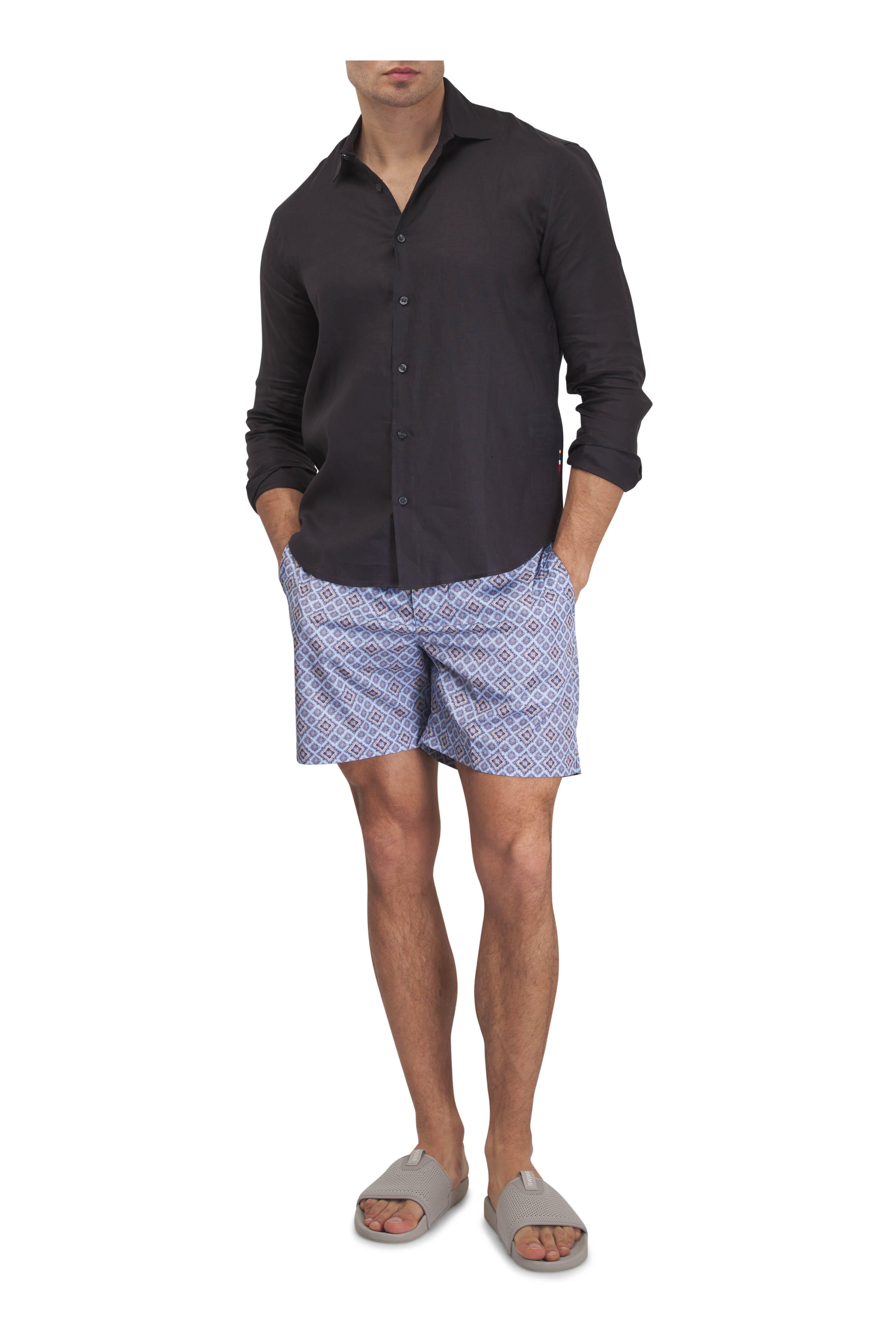 Swims - Blue Skies Braided Lace Loafer