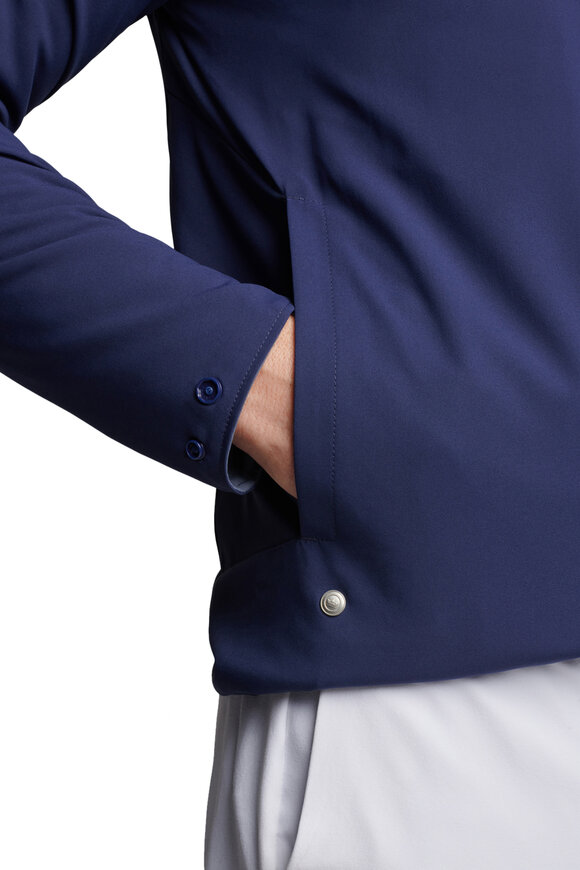 Peter Millar - Approach Navy Insulated Snap Shirt