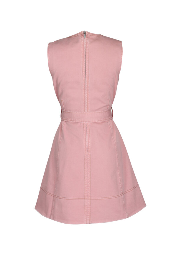 Tanya Taylor - Reina Rose Denim Mini Dress | Mitchell Stores
