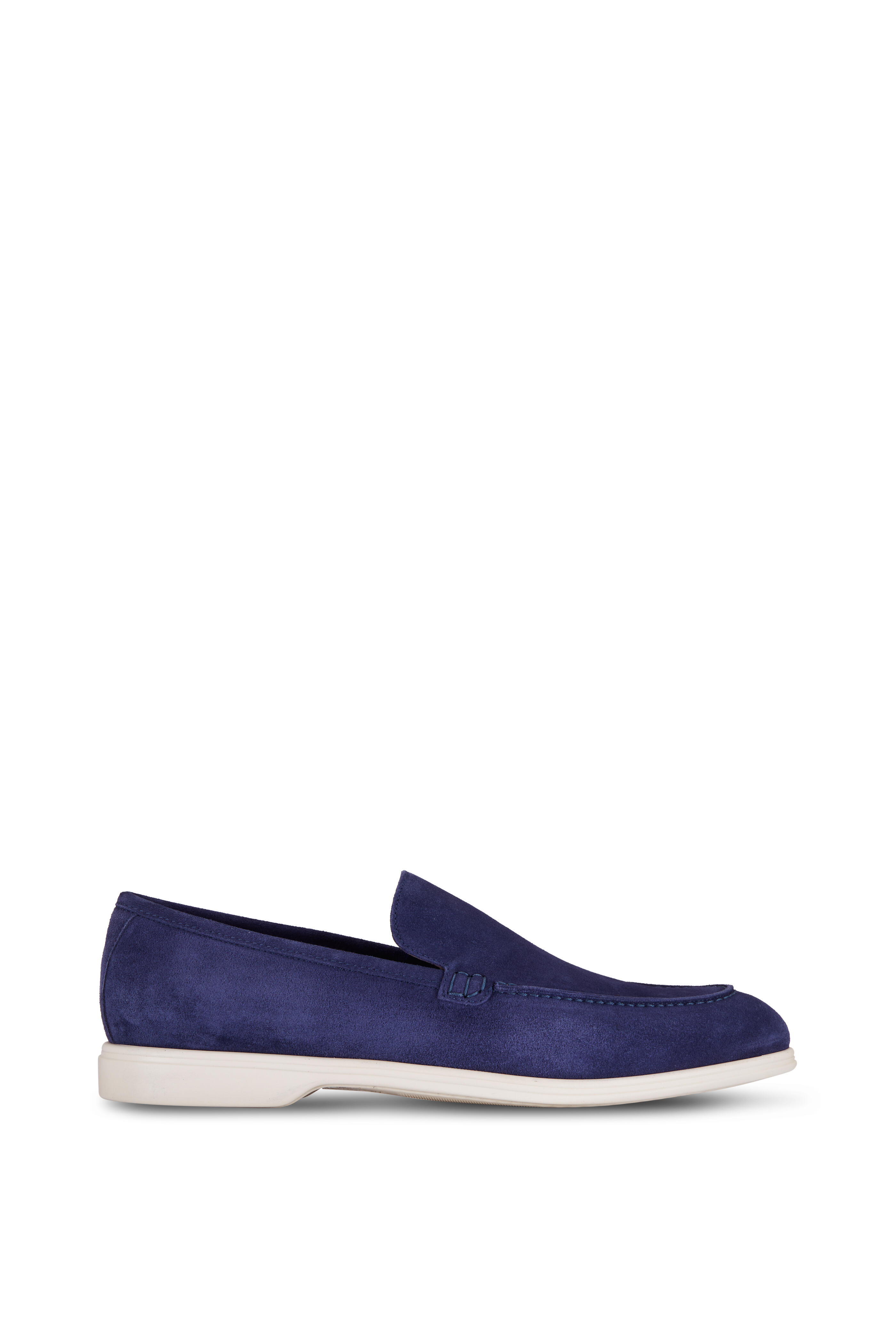 To Boot New York - Indaco Blue Cassidy Suede Loafer