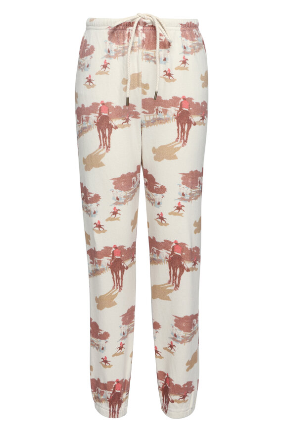 The Great Stadium Riding Horses Print Sweatpant