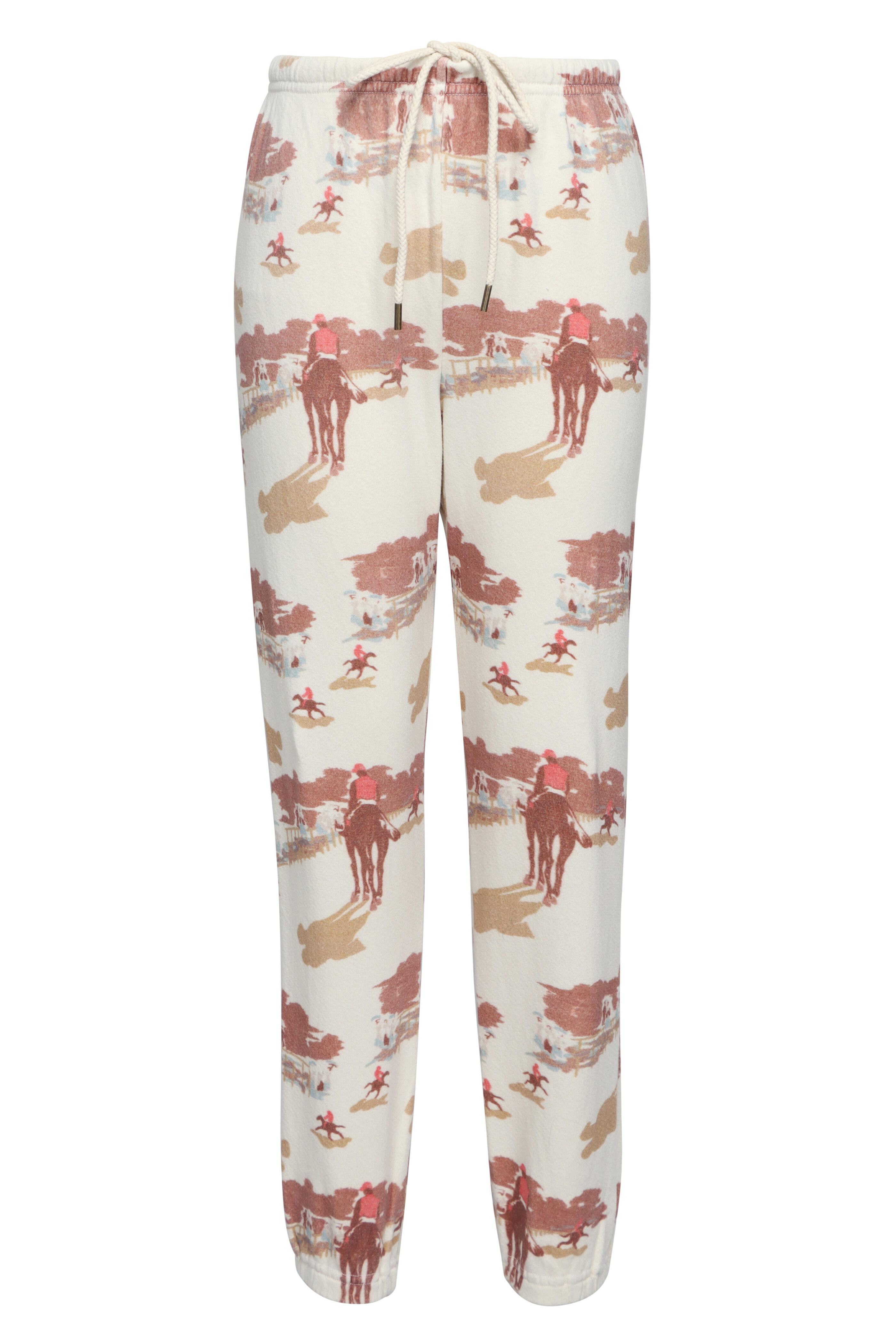 The Great - Stadium Riding Horses Print Sweatpant