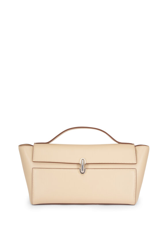 Savette Symmetry Trapeze Bone Leather Pochette - view 1