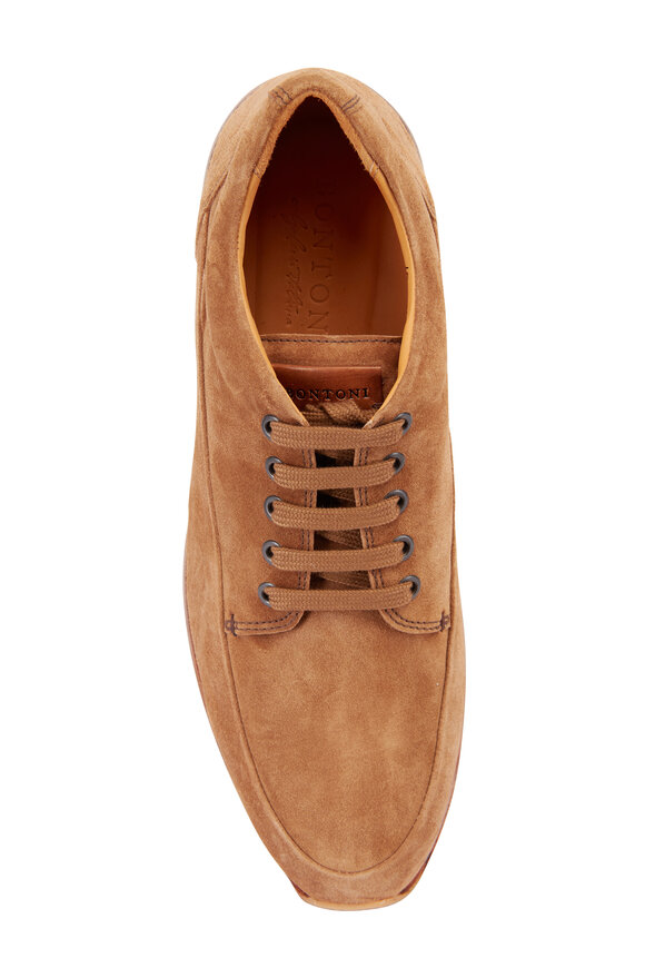 Bontoni Idolo Light Brown Welt Suede Sneaker - view 3