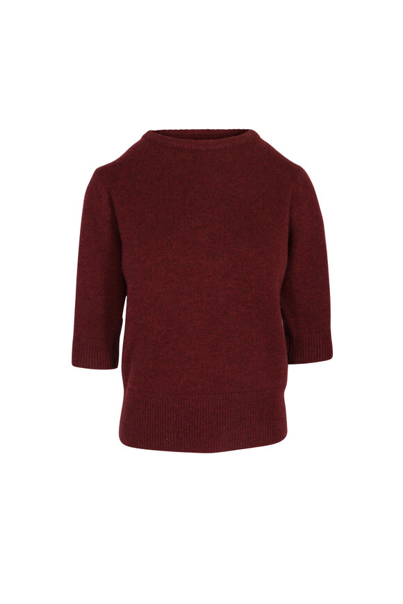 Extreme Cashmere Well Lamb Maroon Sweater