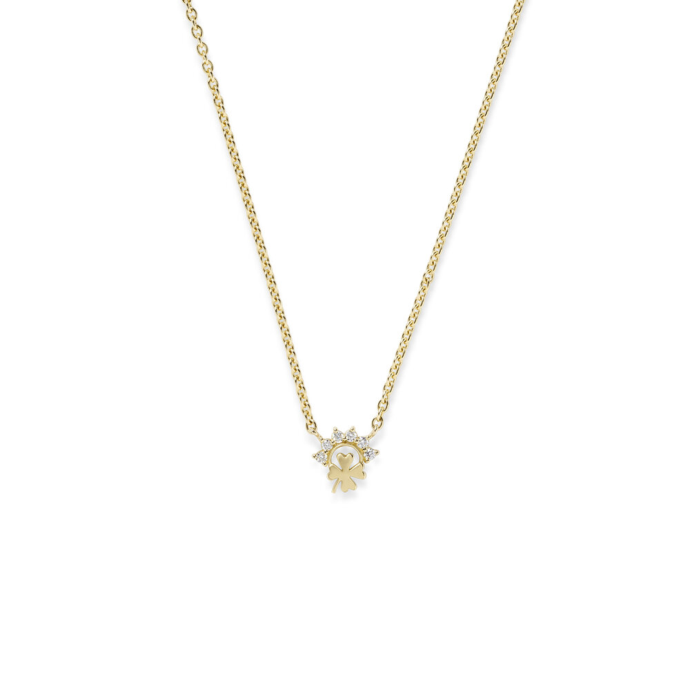 Nouvel Heritage - 18K Yellow Gold Mystic Luck Necklace