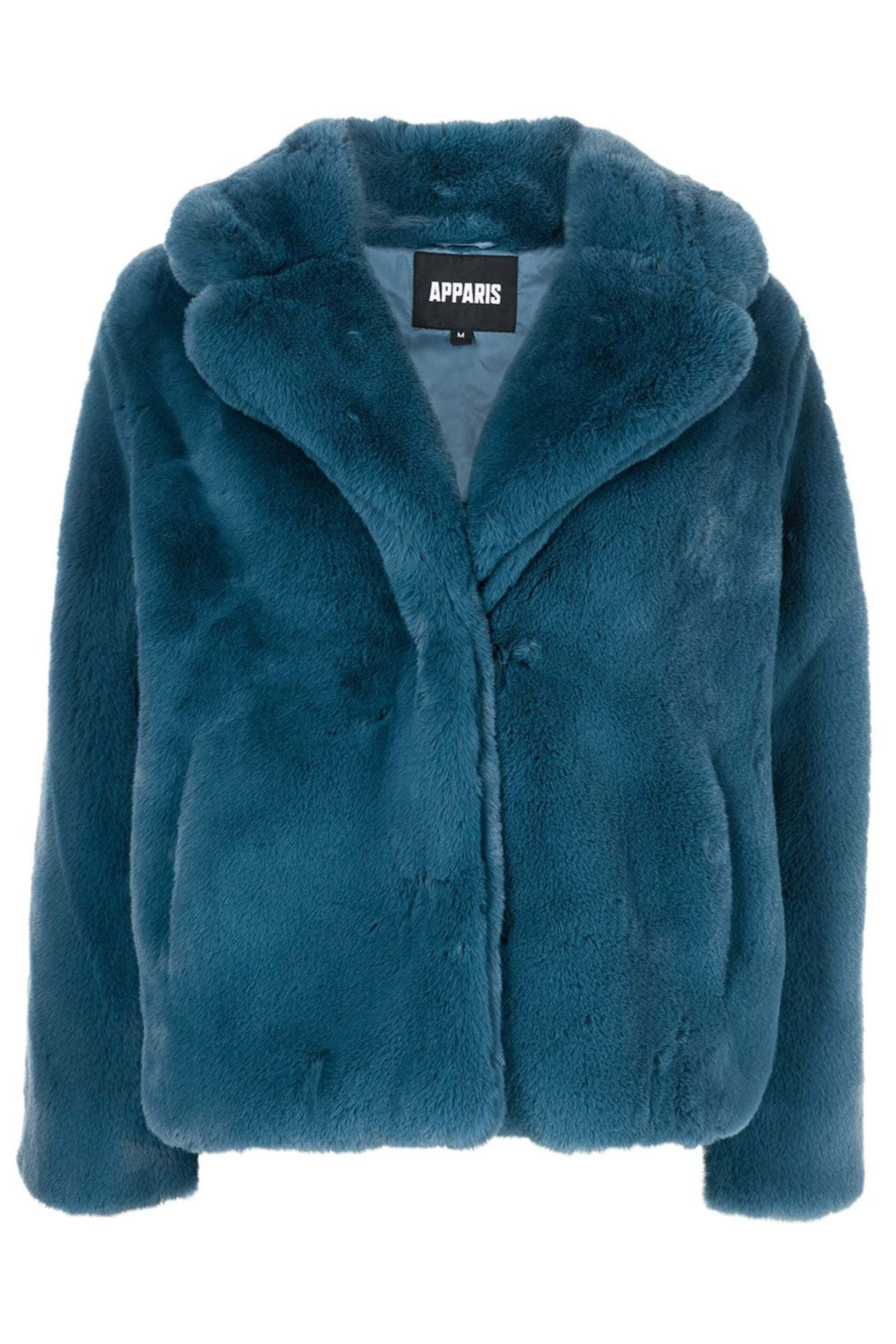 Apparis - Stone Blue Vegan Fur Milly Jacket
