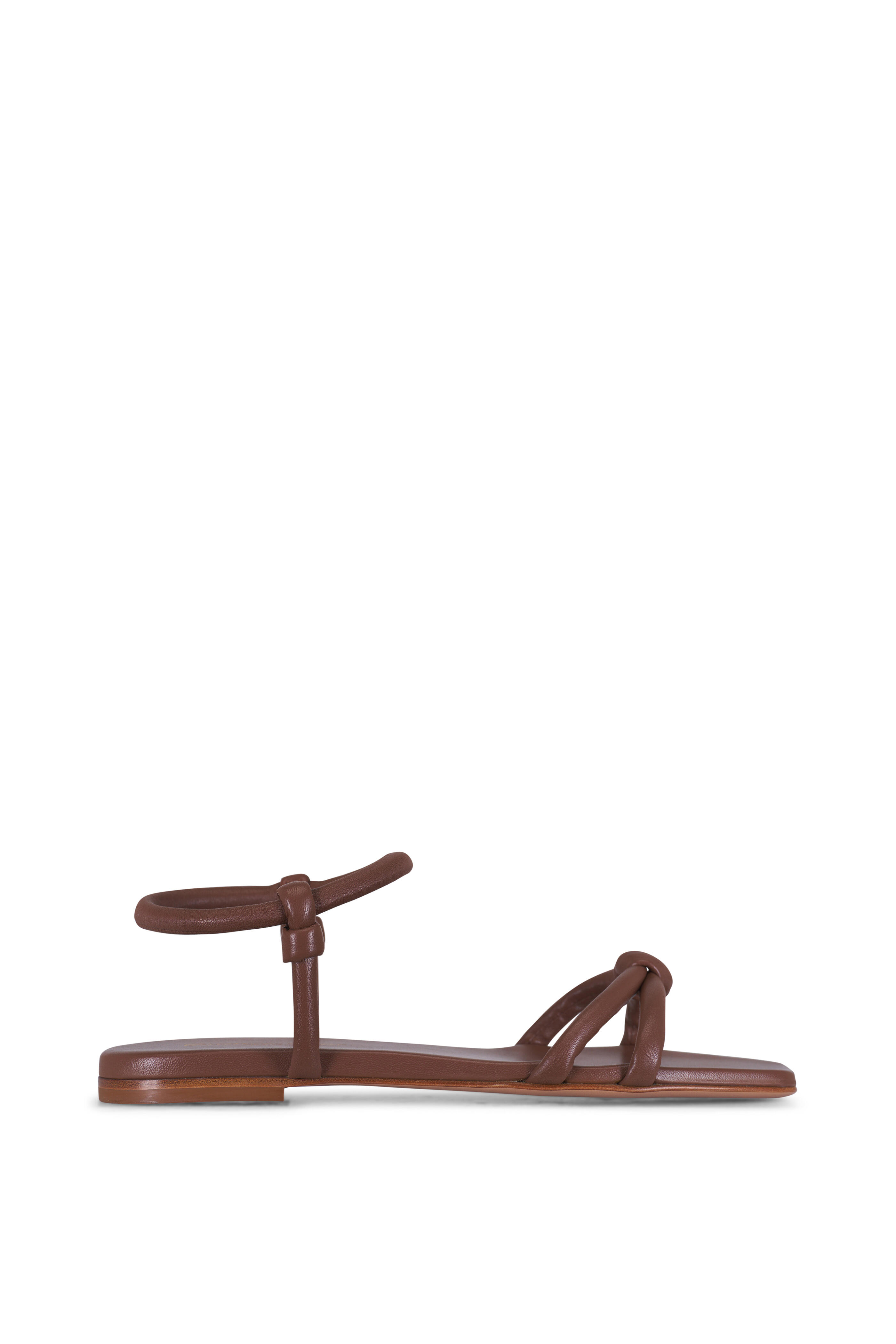 Gianvito Rossi - Juno 05 Brown Leather Sandal