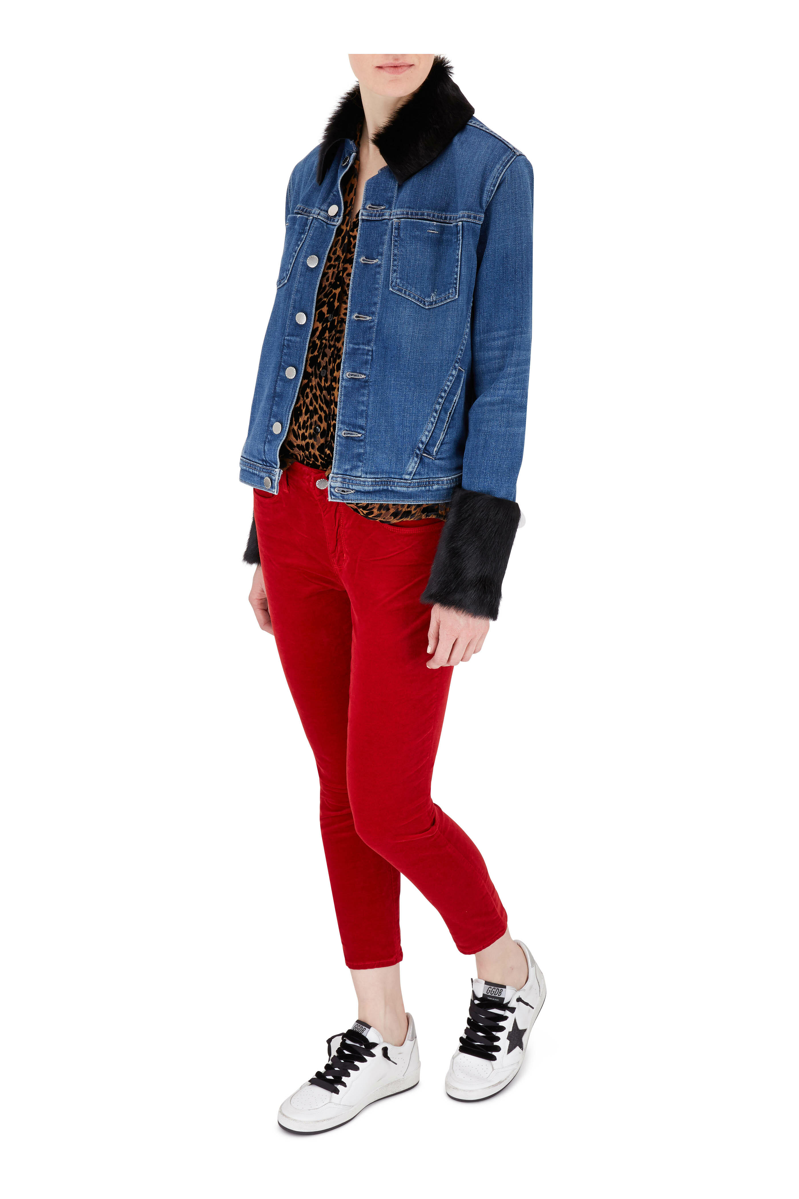 Golden Goose - Women's Ball Star White & Black Glitter Sneaker