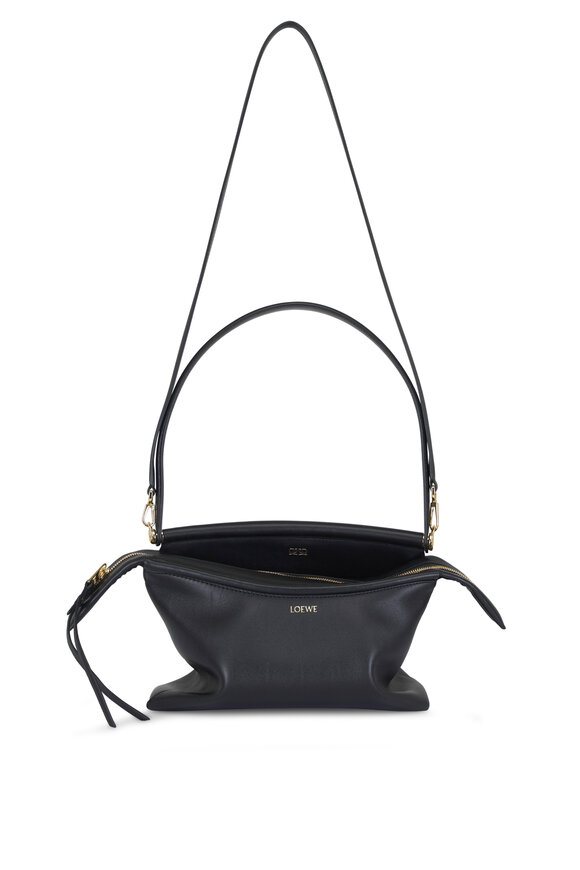 Loewe Small Whisker Black Leather Shoulder Bag - view 1