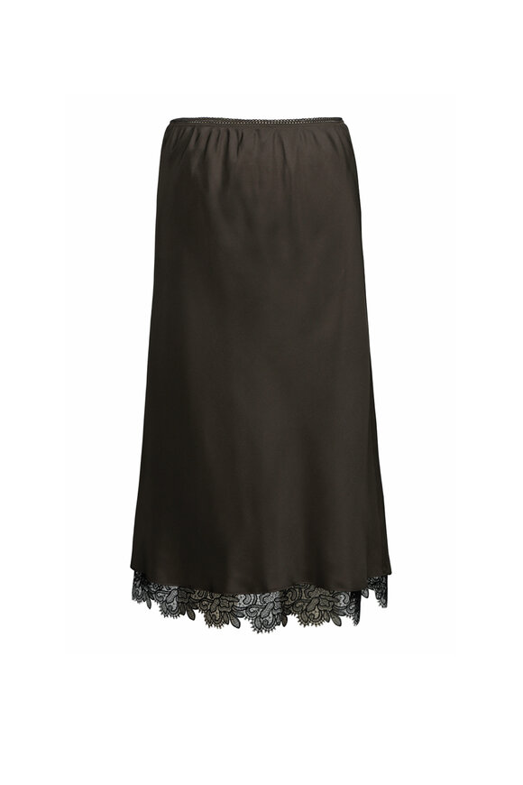 La DoubleJ - Monte Carlo Jacquard Drawstring Skirt