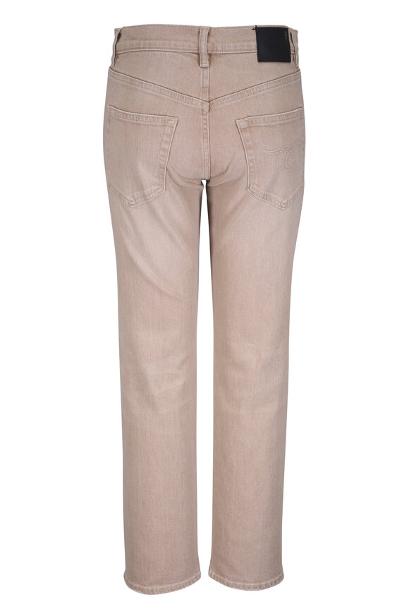 R13 Romeo Khaki Cropped Jean - view 2