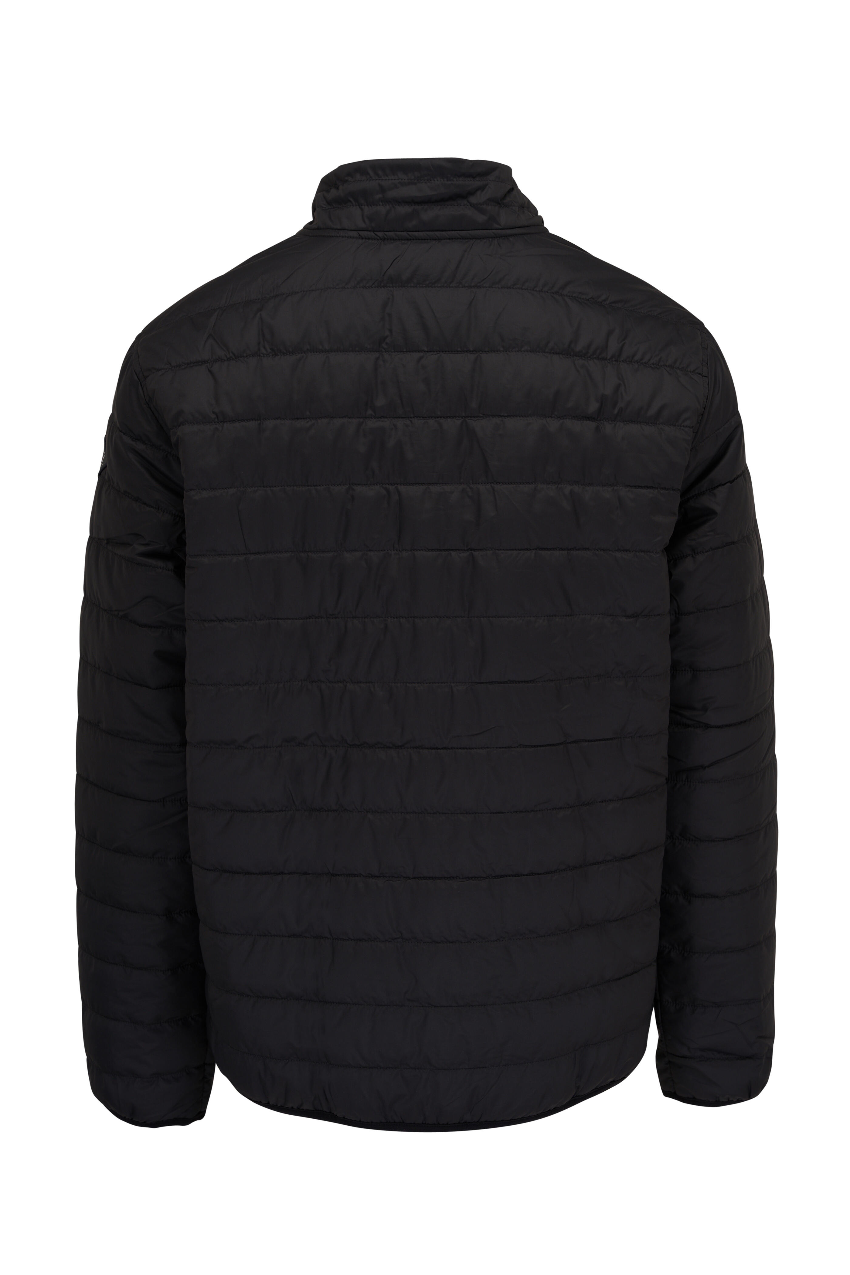 Faherty Brand - Atmosphere Black Full Zip Quilted Jacket