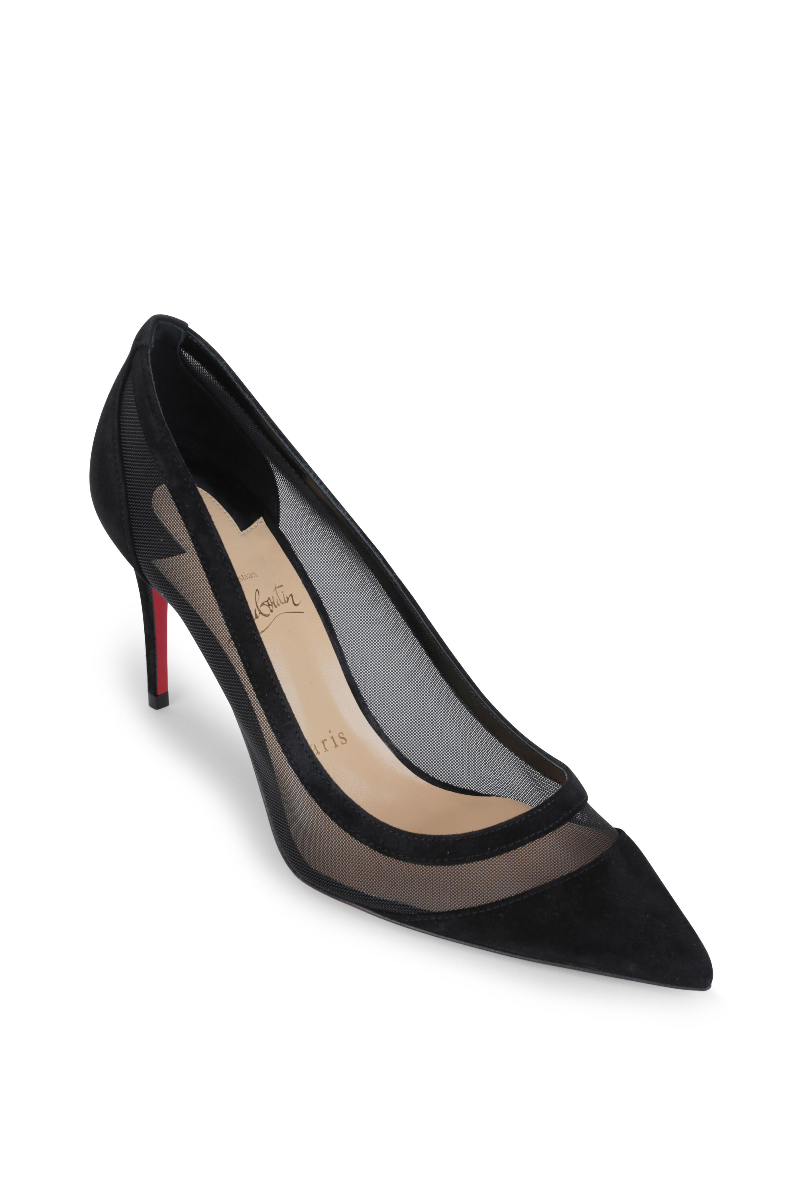 Christian louboutin best sale galativi mesh pump