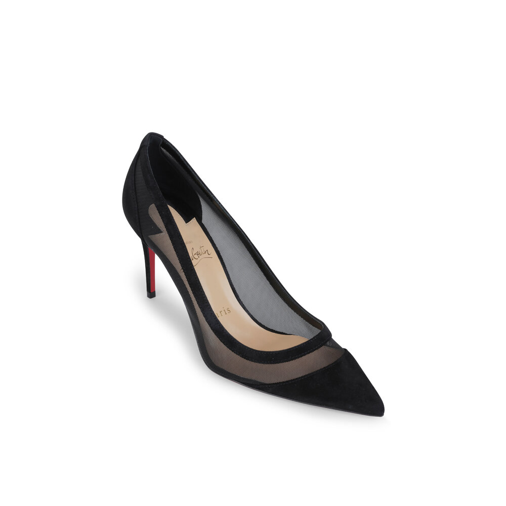 【超美品】ルブタン　CARMELA PUMP 35.5 Pumppie - 85 mm Pumps - Patent calf leather - Blush - Women