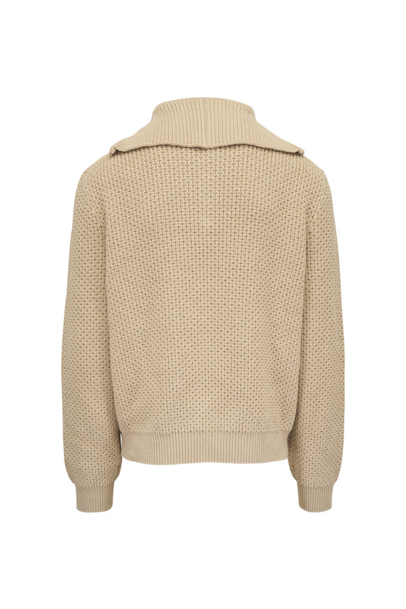 Loro Piana Shivling Pristine Sky Quarter Zip Sweater - view 2