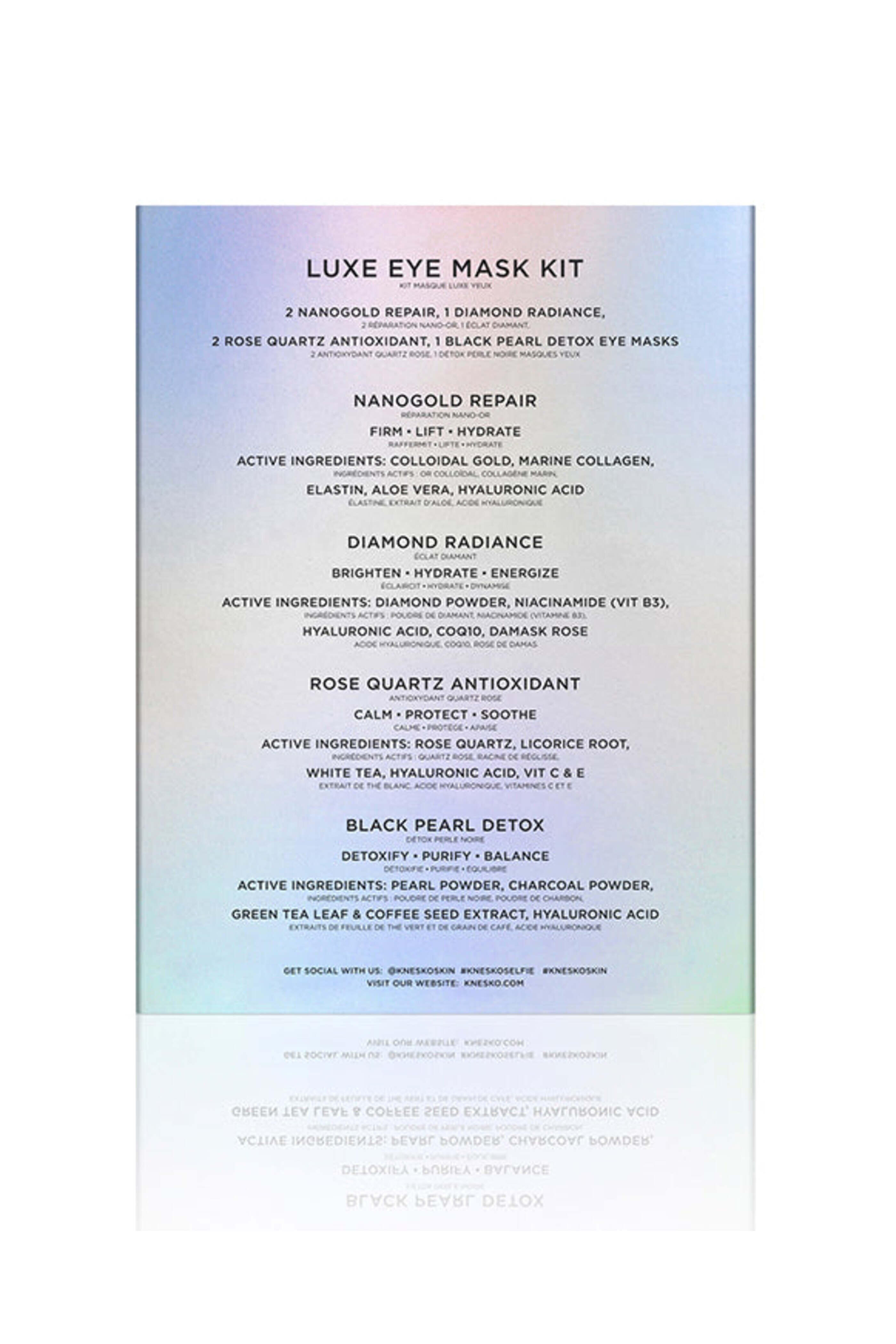 Knesko Skin - Luxe Eye Mask Kit