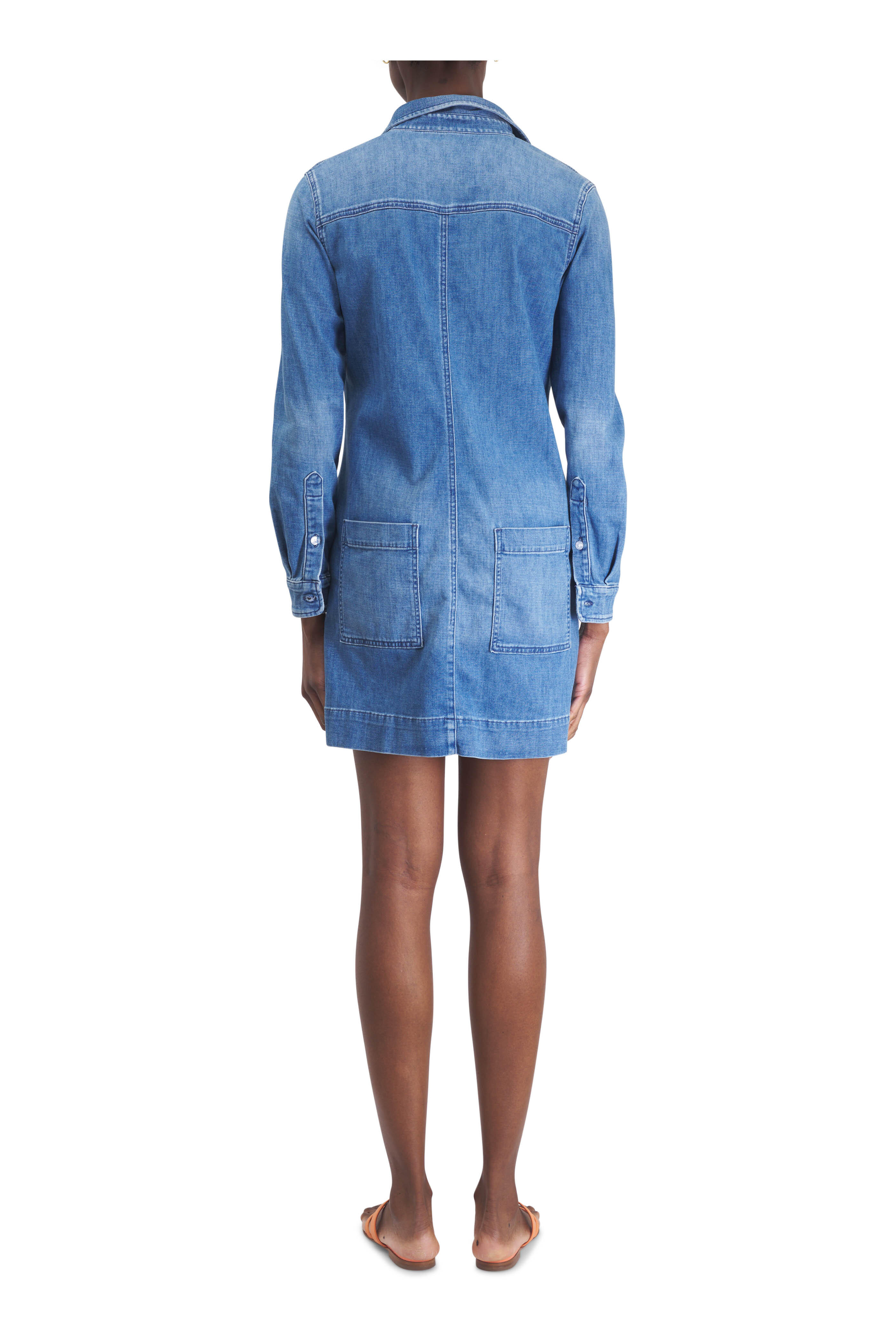 Frank & Eileen - Southern Ireland Light Denim Utility Dress
