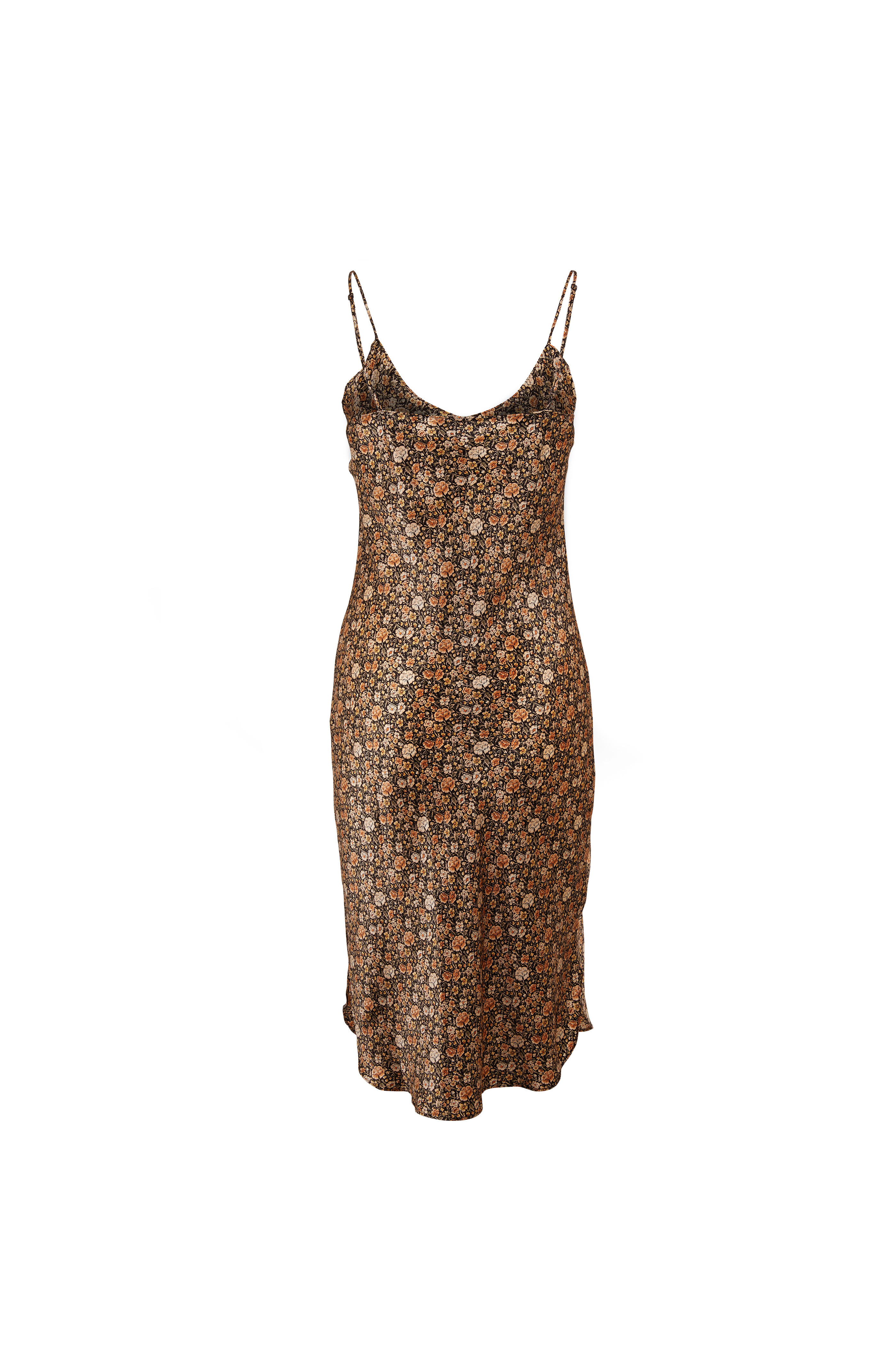 Gold Fringe Cami Dress - Online Womens Clothing Boutique
