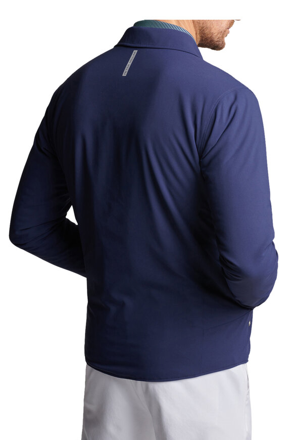 Peter Millar - Approach Navy Insulated Snap Shirt