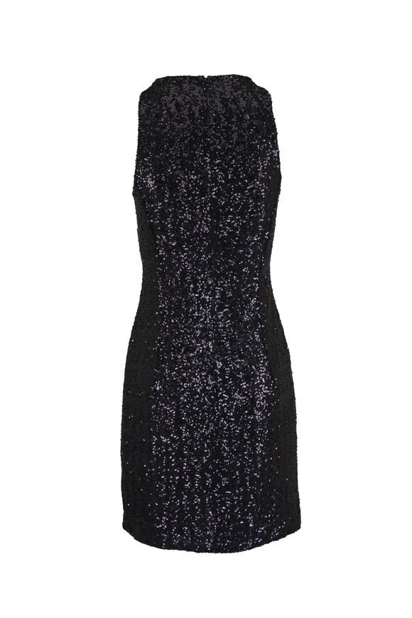Michael Kors Collection Black Sequin Dress - view 4