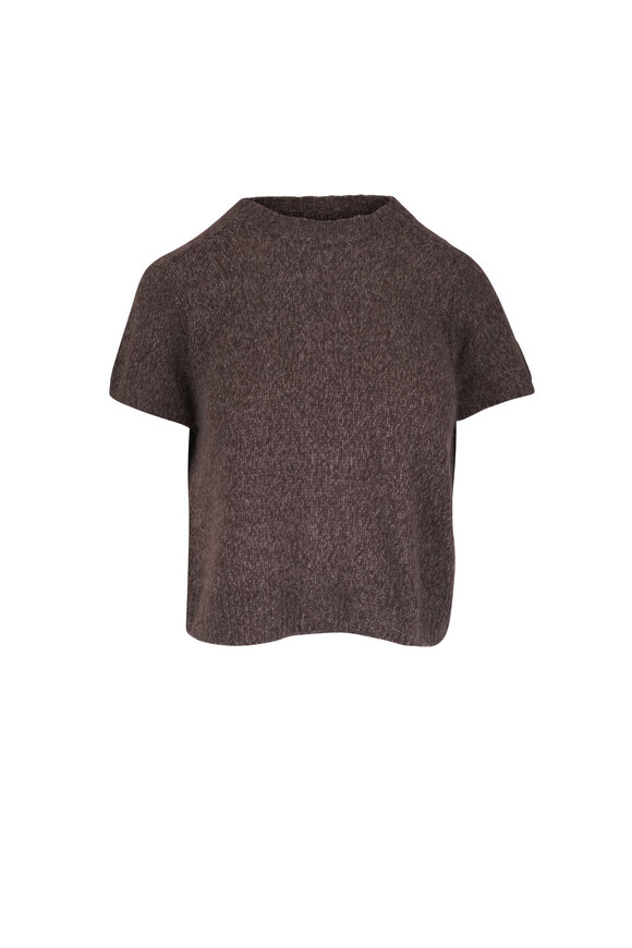 Lisa Yang Siona Soft Bark Cashmere & Silk Sweater