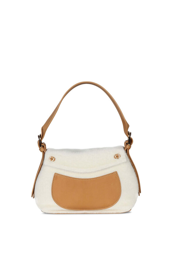 Fontana Milano 1915 Small Wight Shoulder Bag in Cuir - view 3