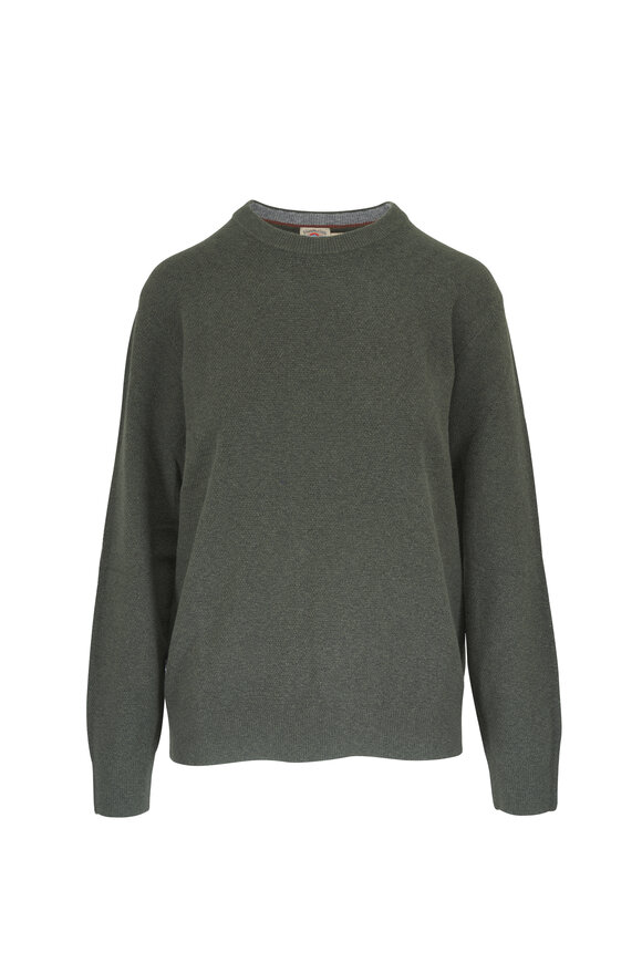 Faherty Brand Jackson Forest Grove Heather Crew Sweater - view 1
