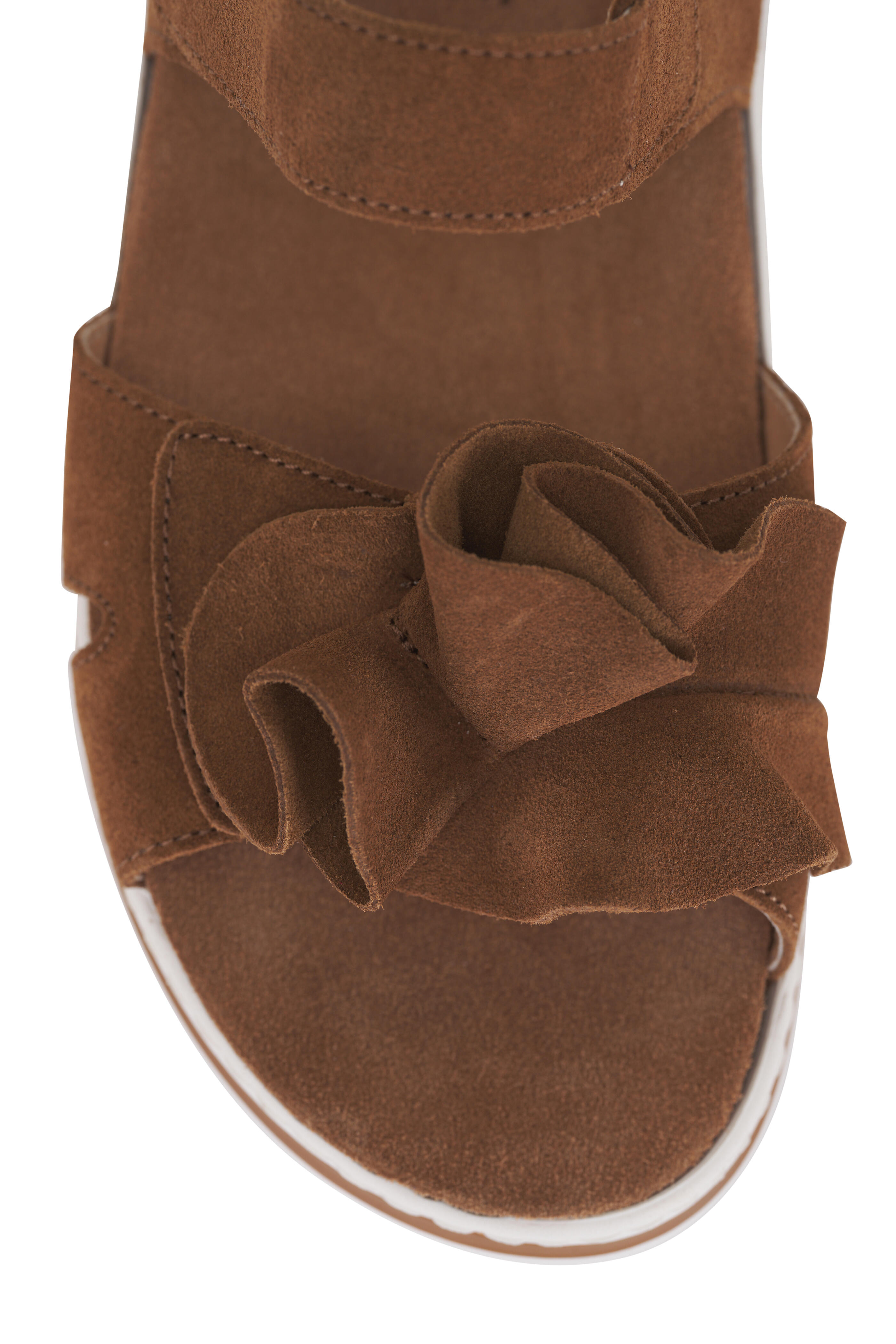 Ron White - Frances Brown Suede Sandal