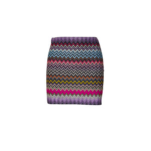 スカート MISSONI 'Caperdoni' skirt Multicolor Caperdoni motif cotton blend mini skirt with slit