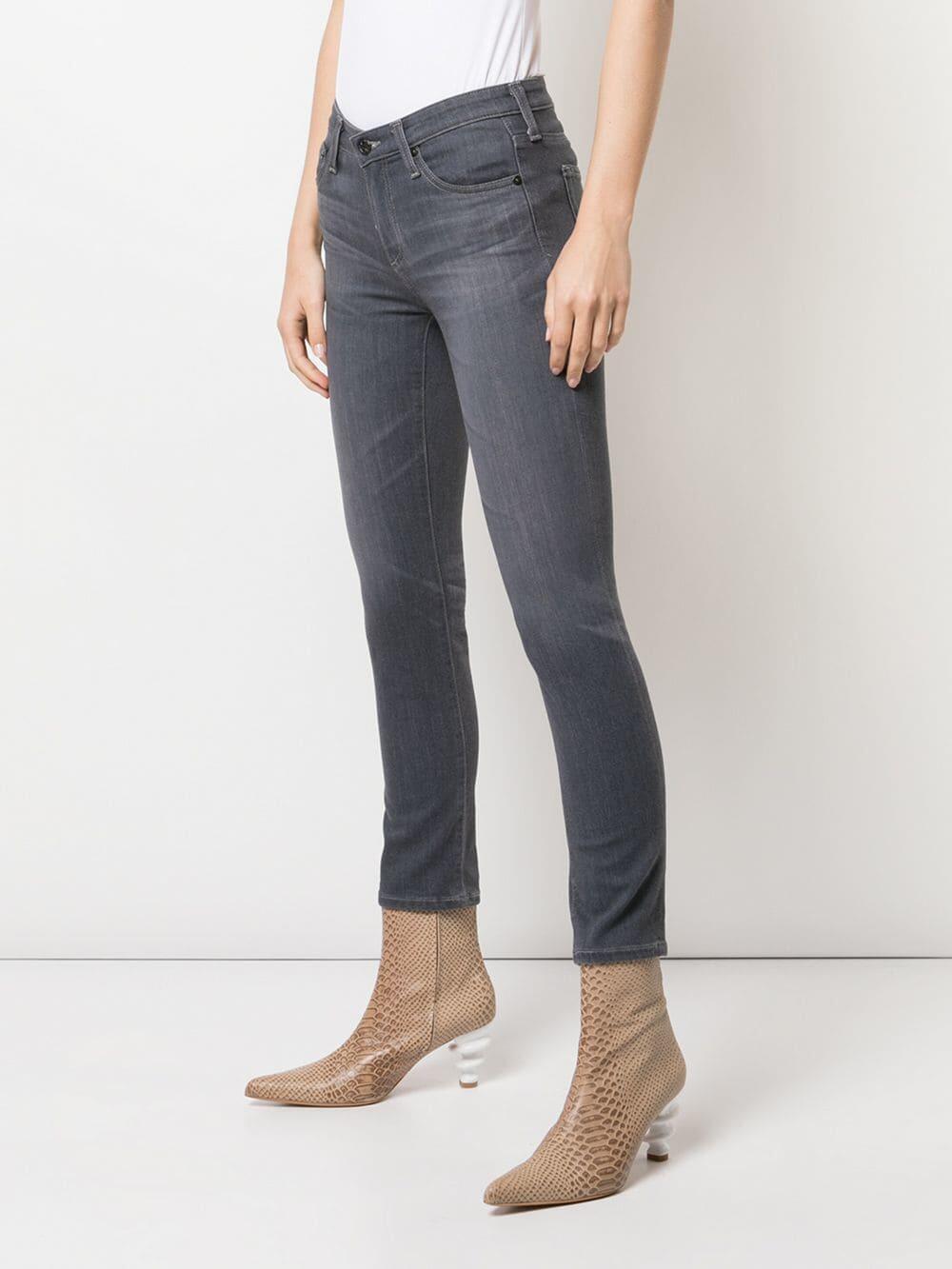 ag cigarette crop jeans Ag The Prima Mid Rise Crop Cigarette Jeans In Mountain Rock