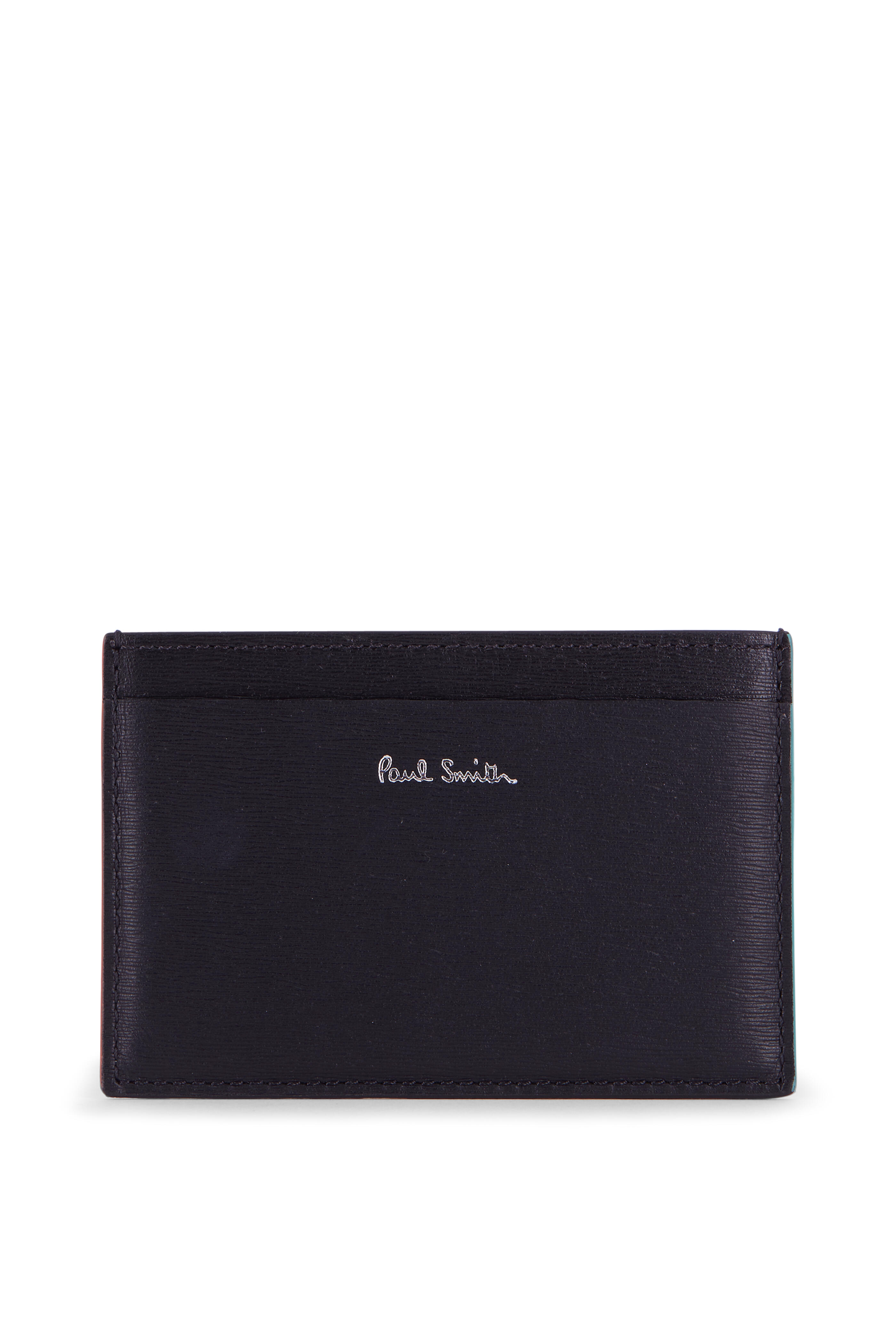 Paul Smith - Colorblock Leather Credit Card Case