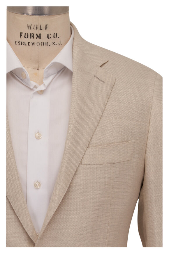 Atelier Munro Tan Wool Blend Sportcoat 