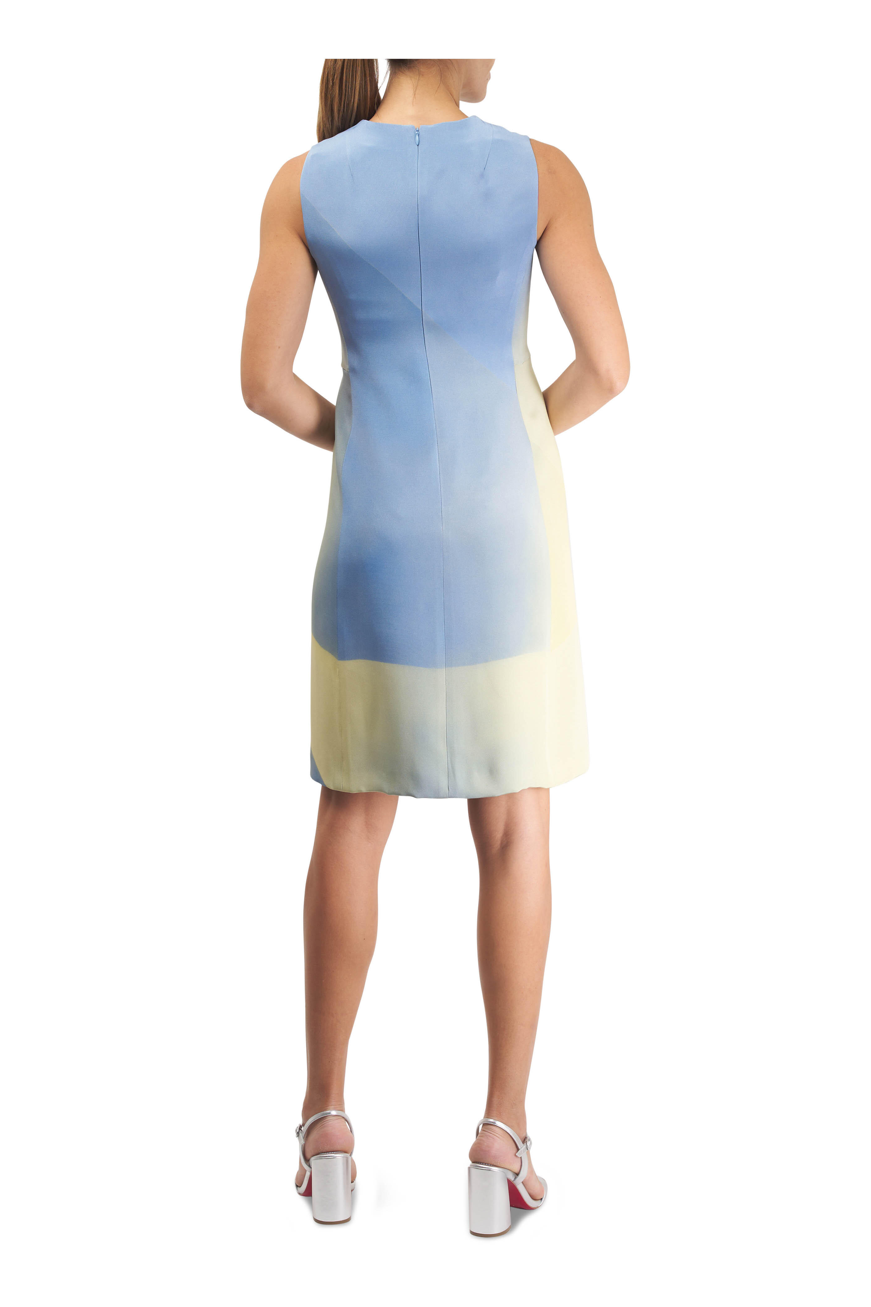 Christian Louboutin - Miss Jane Silver Leather Sandal, 85mm