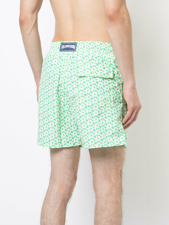 Vilebrequin - Moorea Green Hawaii Turtle Swim Trunks