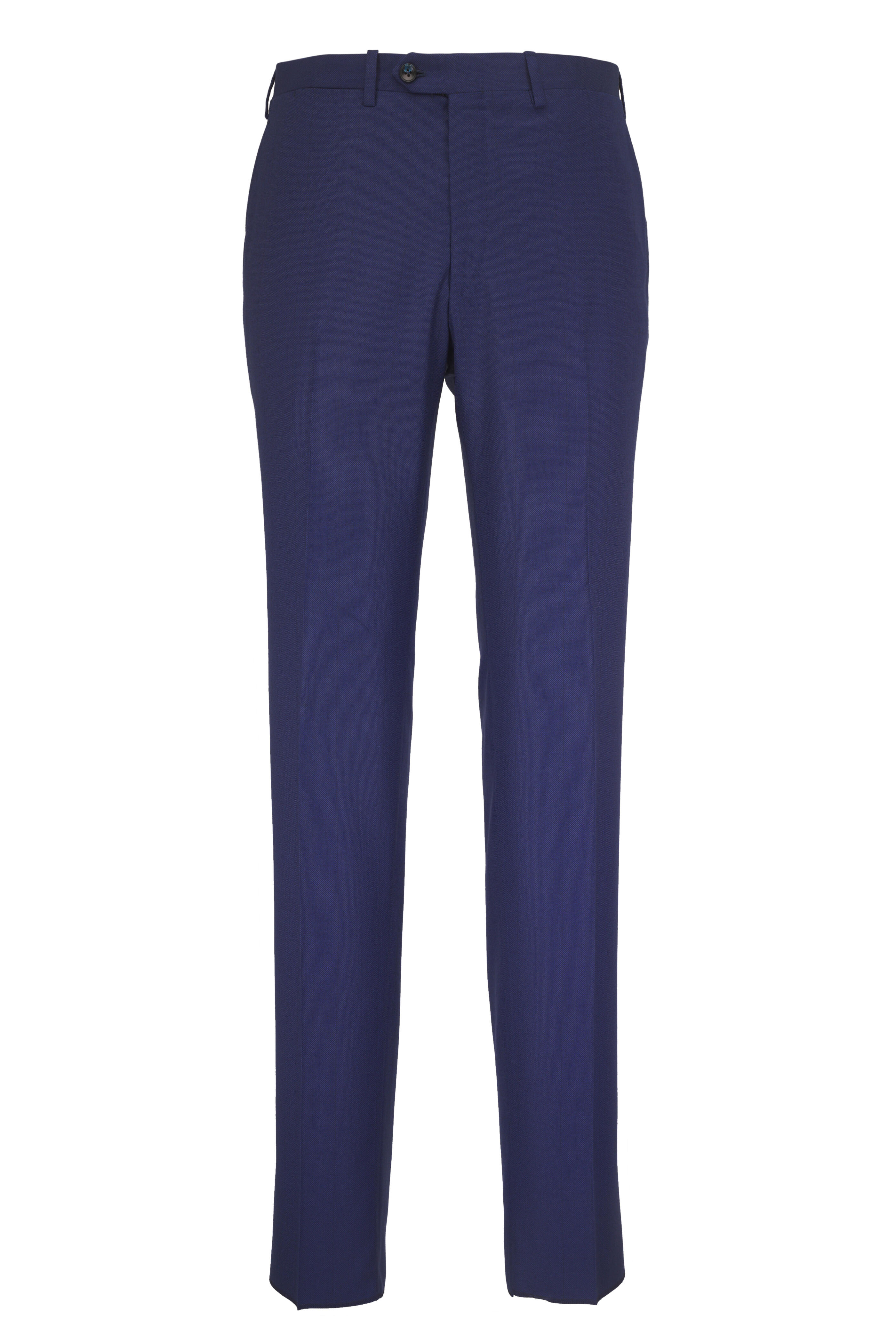 Kiton - Solid Navy Blue Wool Suit - view 4