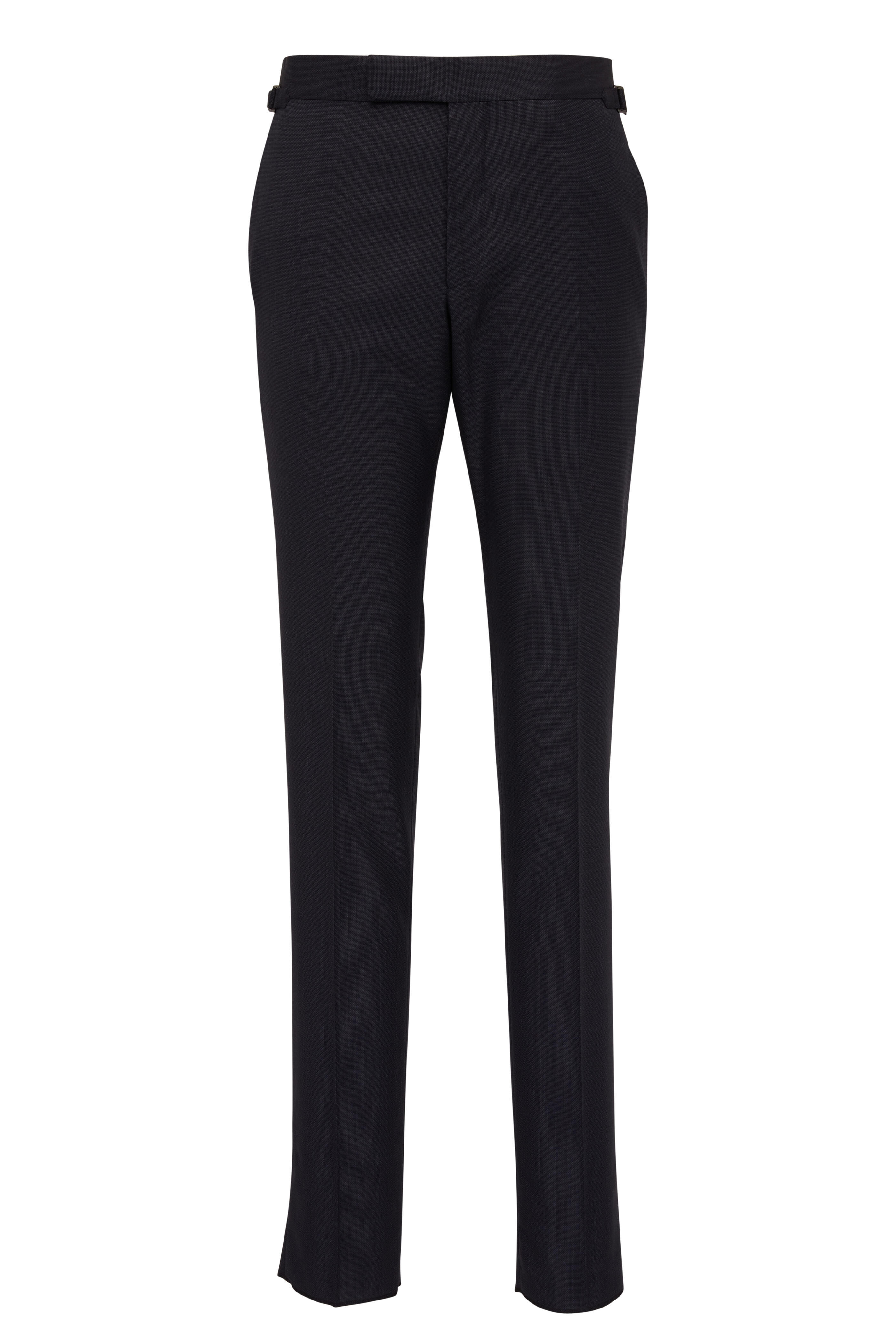 Lagring Bluebell Admin Tom Ford - O'Connor Charcoal Gray Micro Mouline Suit