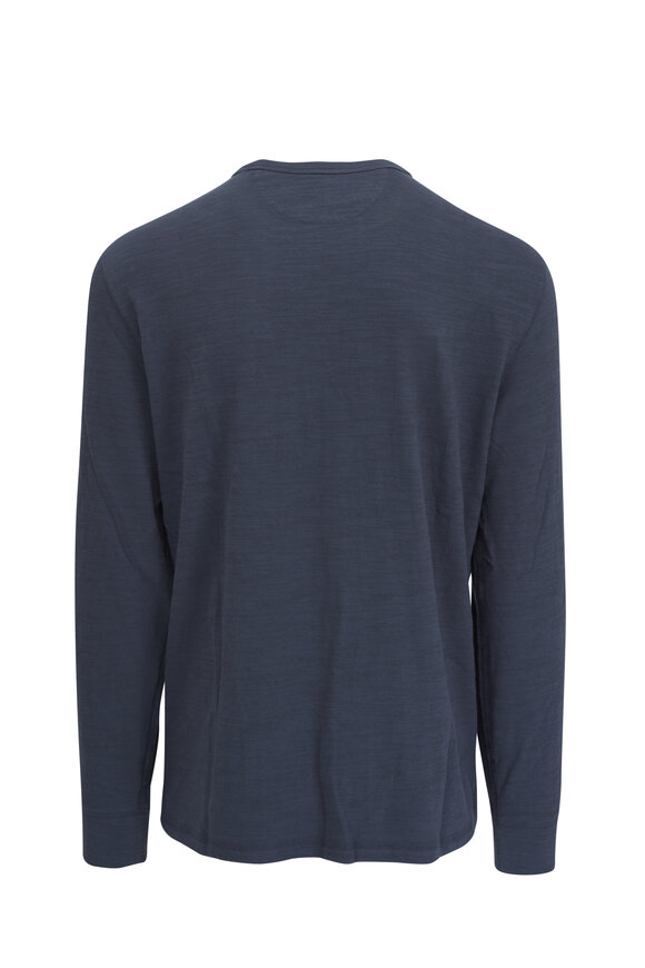 Faherty Brand - Blue Nights Slub Crewneck T-Shirt 