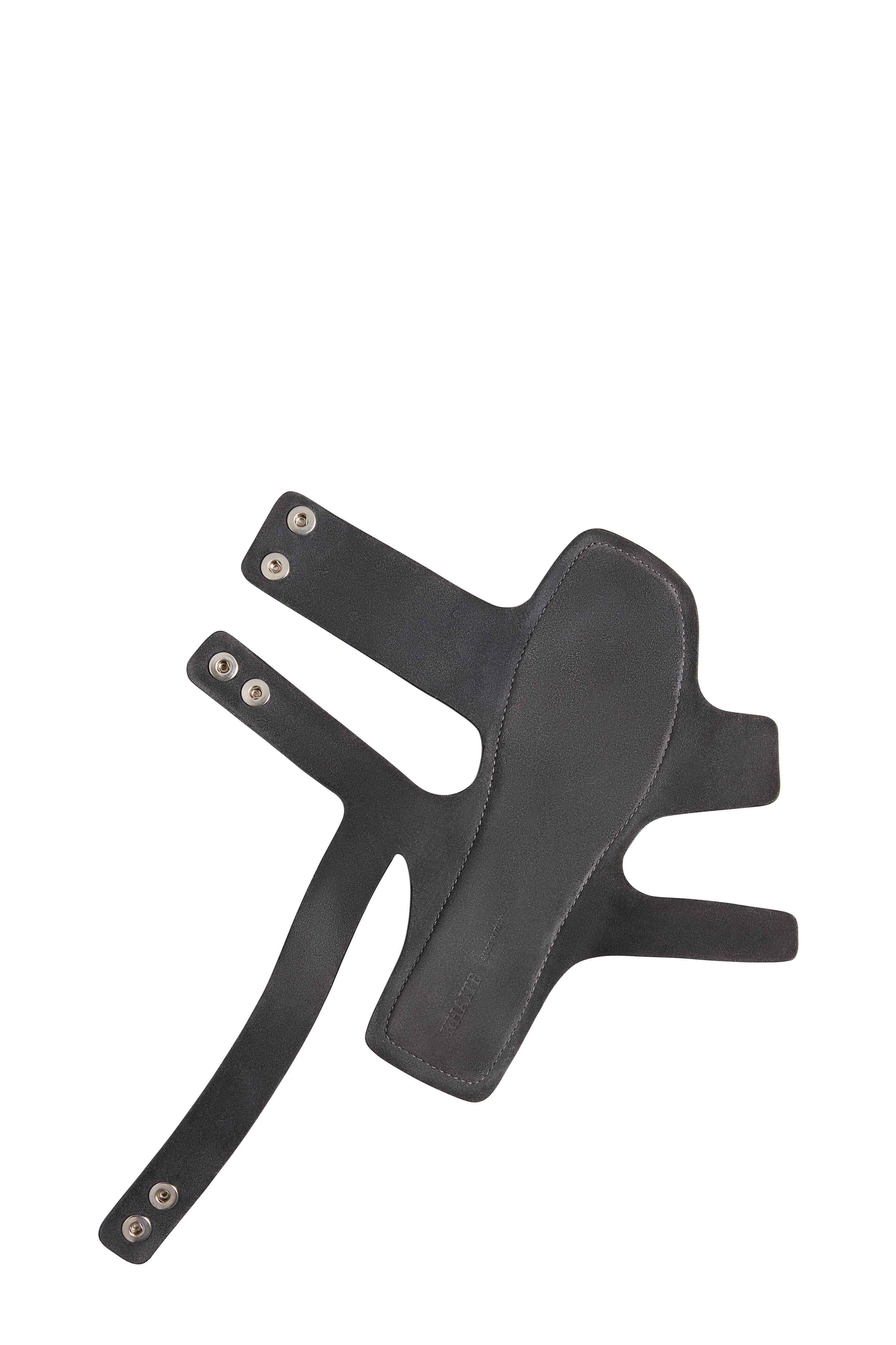 Khaite - Boden Black Leather Studded Sandal